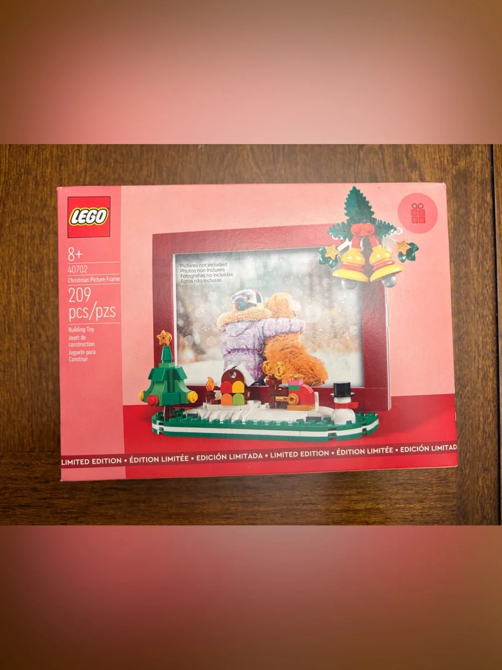 Lego Christmas Picture Frame Set (40702) *SEALED* Limited Edition GWP